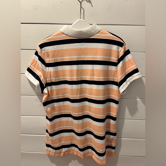 Striped Polo Shirt – Tommy Hilfiger – No Size Tag XXL - Picture 6 of 8